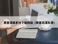 万宁黑客漫画素材下载网站（黑客动漫头像）